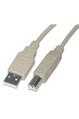 Cables USB GENERIQUE Câble USB 2.0 de 5m A-B M/M pour imprimante et scanner  - HP Lexmark, Epson, Canon, IBM, Brother… de Vshop