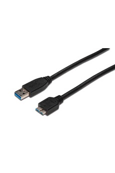 Cables USB GENERIQUE Cordon usb 3 a-male vers micro USB3 B 3m de Vshop