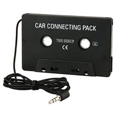 Adaptateur Cassette pour Auto Radio, Compatible iPod, iPad, iPhone, MP3, Music de Vshop
