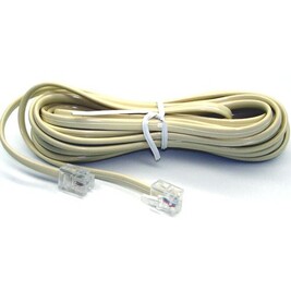 Câbles ADSL GENERIQUE Câble RJ-11 6P4C pour Téléphonie/ADSL 15m de ...