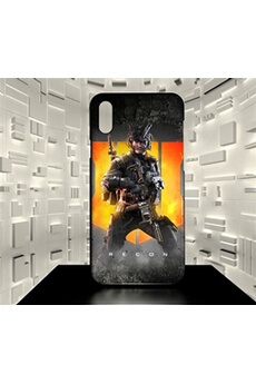 Coque rigide pour iPhone X CALL OF DUTY BLACK OPS 4 Recon
