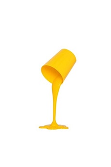 lampe de chevet home mania homemania lampe de bureau fantasy - pour table, bureau, table de nuit - jaune 13 x 13 x 38 cm, 1 x e27, 24w