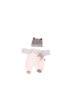 Accessoires de poupées Gotz Baby combination, cosy cat, 2-pièces