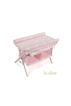 Accessoire poupée La Nina Table a langer avec baignoire carlota (51x40x34 cm)