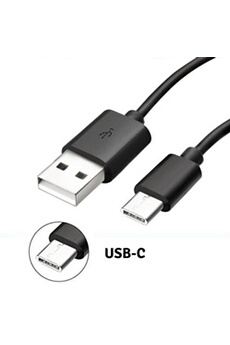 Cable Usb-c Chargeur Noir Pour ONEPLUS 7 PRO / ONEPLUS 7 / ONEPLUS 6T / ONEPLUS 6 / ONEPLUS 5T / ONEPLUS 5 / ONEPLUS 3T / ONEPLUS 3 - Cable Type