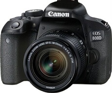 CANON EOS 800D + EF-S 18-55MM