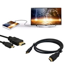 Câble HDMI Haute Performance vers Micro HDMI de 2 m