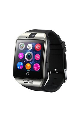 Montre connectée GENERIQUE Q18 smart watch écran LCD TFT HD 1.54 pouces Argent