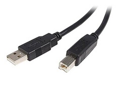 câble USB 2.0 Hi-Speed A/B, câble d'imprimante/Câble de connexion, fiche mâle USB A vers fiche USB B, 3 Mètres