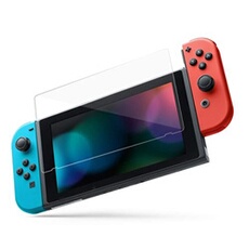 Verre Protection écran pour Nintendo Switch Protecteur d'écran Premium Ultra Résistant en Verre Trempé - Transparent,Dureté de 9H pour Nintendo