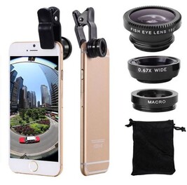 Kit Objectif Universel 10 En 1 Pour Smartphone - Macro, Fisheye, Grand Angle, CPL Pour IPhone Android Et Tablettes