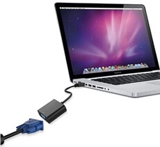 adaptateur HDMI vers VGA, HDMI mâle vers VGA femelle câble convertisseur vidéo avec port audio pour ordinateur portable PC HDTV Projecteur et