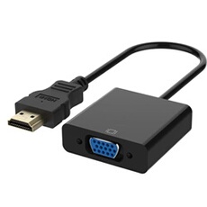 HDMI vers VGA 1080P Mâle à Femelle Câble Adaptateur Convertisseur Hdmi Vga pour Chromebook, Ordinateur Portable, PC, Raspberry Pi,TV BOX,