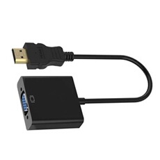 HDMI 1080P vers VGA Câble Adaptateur Convertisseur pour PC Laptop
