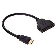 Câble adaptateur doubleur HDMI mâle vers 2 femelles