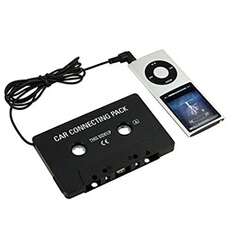 Adaptateur cassette audio voiture à prise jack 3,5 mm pour iPod/Lecteur MP3