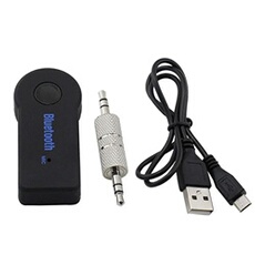Adaptateur recepteur Audio Bluetooth Jack 3,5 AUX pour Autradio Voiture
