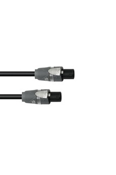 Câbles vidéo Sommer cable haut parleur meridian version 2x2,5mm2 équipé jack nl2fx-som - nl2fx-som neutrik (5m) 30227612