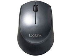 LogiLink - Souris - optique - 3 boutons - sans fil - 2.4 GHz - récepteur sans fil USB