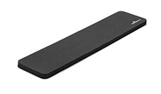 570458 repose-poignets en mousse pour clavier pc ordinateur 15 x 450 x 100 mm gris anthracite