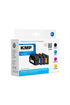 Cartouche d'encre KMP MULTIPACK H100V - Pack de 4 - noir, jaune, cyan, magenta - compatible - cartouche d'encre (alternative pour : HP 950XL, HP 951XL, HP CN045AE, HP