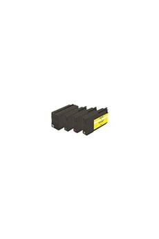 - Pack de 4 - haute capacité - noir, jaune, cyan, magenta - compatible - cartouche d'encre (alternative pour : HP 950XL, HP 951XL) - pour HP