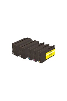 Combi-Pack PLUS - Pack de 5 - noir, jaune, cyan, magenta - compatible - cartouche d'encre (alternative pour : HP 951XL, HP 950XL) - pour HP Officejet