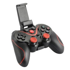 Manette XCSOURCE Manette de jeu sans fil Bluetooth pour Tablette/Smartphone Noir