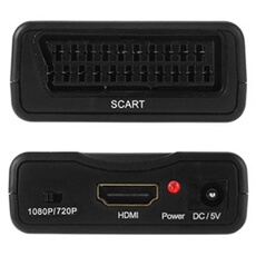 VSHOP Convertisseur Péritel vers HDMI Adaptateur Scart vers HDMI 1080P HD