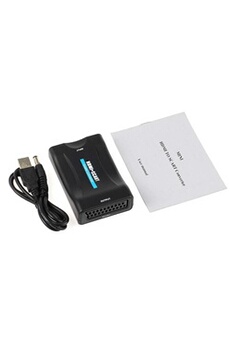 Adaptateur et convertisseur GENERIQUE VSHOP HDMI vers Péritel Convertisseur Audio Video Adaptateur EIA Peritel SKY
