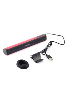 Enceinte PC GENERIQUE VSHOP Speaker USB, Barre de Son Portable, Enceinte Filaire pour PC Ordinateur TV