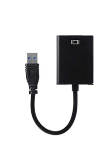 Adaptateur et convertisseur GENERIQUE VSHOP Cable adaptateur USB 3.0 vers HDMI 1080p pour pc, pc portable, windows 7, windows 8, windows 10