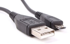 VSHOP Câble Micro USB - Usb 3M- Synchronisation et chargeur pour appareils Android smartphone,tablette, Samsung Galaxy, HTC, Sony, Nexus, Asus,