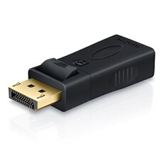 VSHOP HP DisplayPort to HDMI Adapter - Adaptateur audio vidéo - DisplayPort HDMI