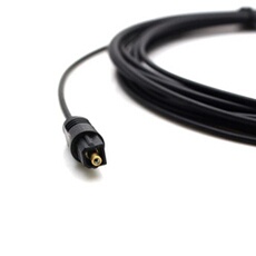 VSHOP Câble optique numérique - TosLink / SPDIF - Mâle à Mâle - 5m