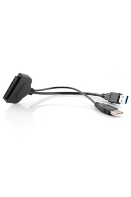 Cables USB GENERIQUE VSHOP® Adaptateur USB 3.0 / Sata 2.5 SSD-HDD auto-alimenté