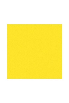 serviette de table unknown 100 serviettes 2 plis 38*38 - jaune - 3161
