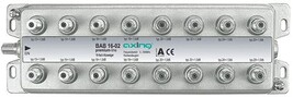 Axing BAB 12-02 12-voudige aftakker met 13-21 dB aftakdemping (5-1006 MHz Axing BAB 12-02 12-voudige aftakker met 13-21 dB aftakdemping (5-1006 MHz