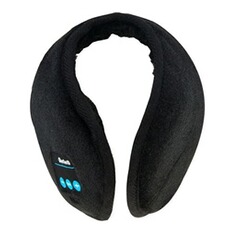 Casque audio YONIS Cache-Oreilles Bluetooth Chaud V3.0 Lecteur Musique Microphone Noir