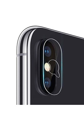 Film iPhone X / XS Max Protection caméra arrière Verre Trempé 9H Transparent
