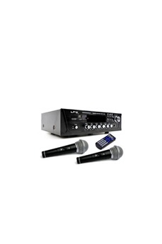 ampli hifi stereo karaoke home-cinéma 100w atm7000usb-bt + usb bluetooth echo + 2 micros