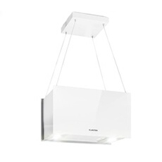 Kronleuchter L - Hotte - hotte îlot - largeur : 60 cm - profondeur : 35 cm - recyclage - blanc