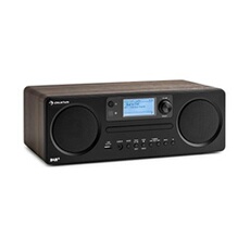 Worldwide CD Radio Internet tuner DAB/DAB+ et FM/AM - Contrôle par app Bluetooth - noyer