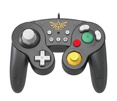 Manette Nintendo Switch filaire Smash Bros Battle Pad The Legend of Zelda Breath of the Wild Noir