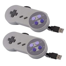 Manette Mondpalast Manettes SNES Classic USB pour Windows PC/MAC