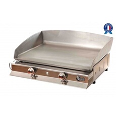 Plancha gaz 2 feux Feria