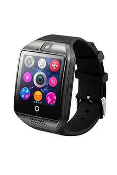 Montre connectée Ceka Tech  Montres Connectée Bluetooth Smart Watch Avec Caméra Ecran Incurvé Tactile Support Sim / Tf Card Podomètre Sommeil Bracelet Compatible Samsung