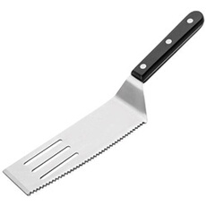 62677 spatule à gâteau acier inoxydable gris 30 cm