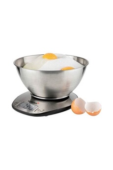 balance de cuisine korona mila balance de cuisine numérique avec récipient de mesure plage de pesée (max.)=5 kg acier inoxydable