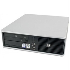 Unité Centrale HP Compaq dc7900 : Intel Core2Duo E8600 3.33 Ghz - RAM 4 Go - HDD 160Go SATA - DVD+/-RW - Intel GMA 4500 - SFF - Windows 7